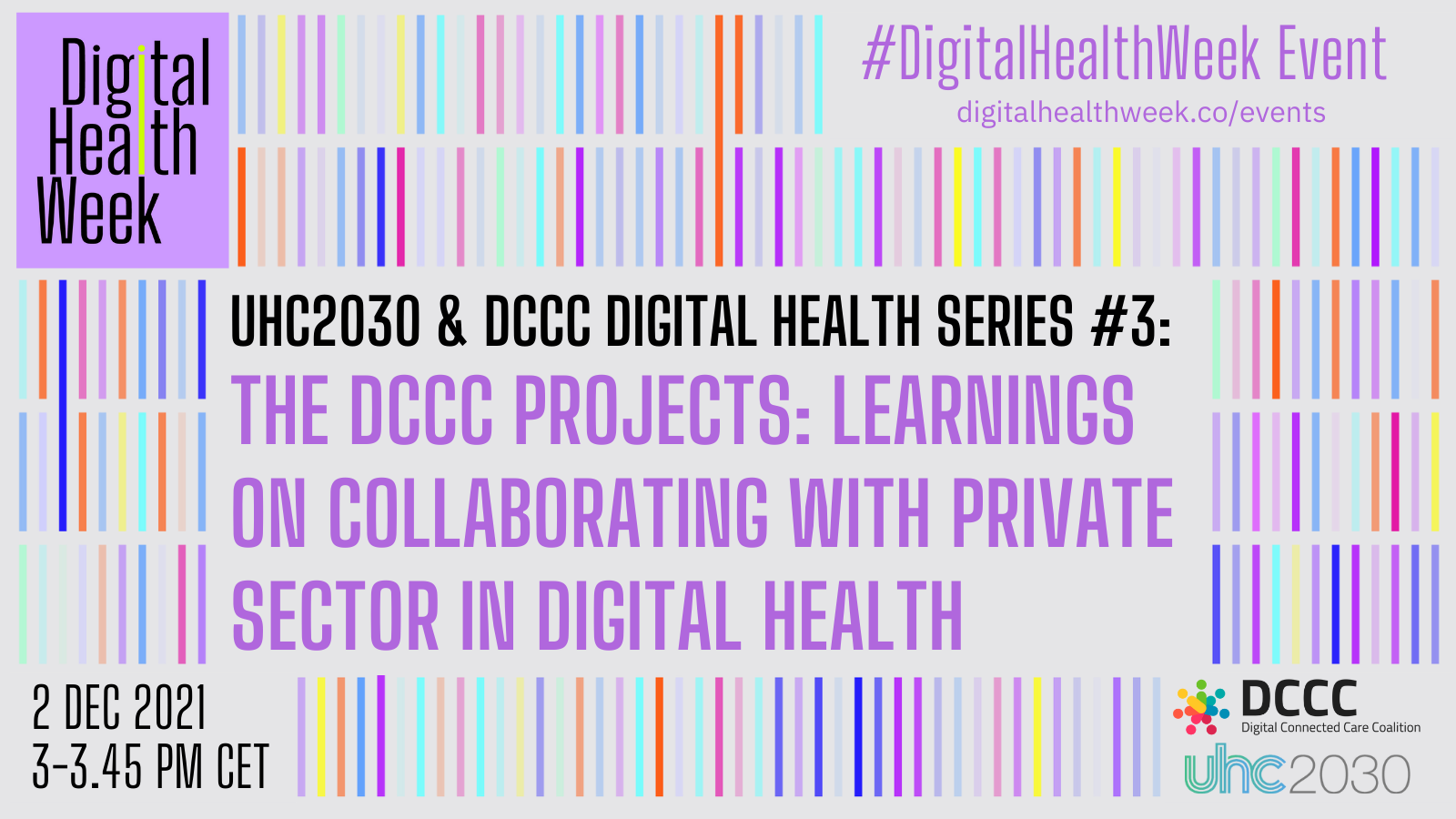 DCCC projects and collaborating with the private sector in digital ...